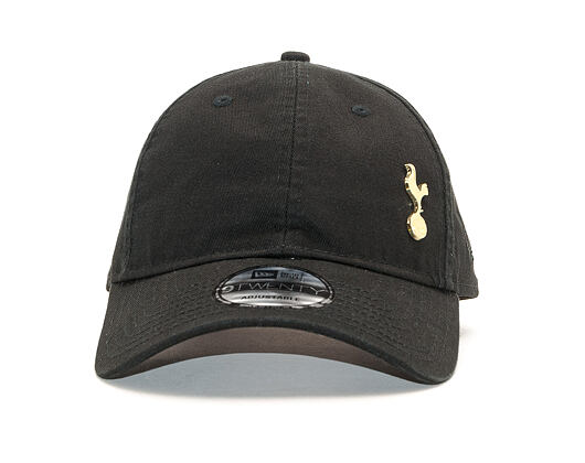 Kšiltovka New Era 9TWENTY Tottenham Hotspur FC Metal Badge Black Strapback