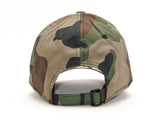 Kšiltovka New Era 9FORTY Camo Essential Los Angeles Dodgers Woodland Camo Strapback