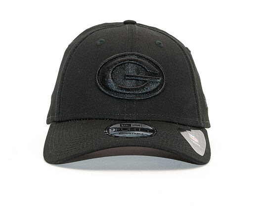 Kšiltovka New Era 9FORTY Snapback Green Bay Packers Black / Black Snapback