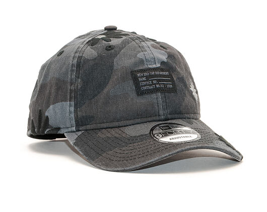Kšiltovka New Era 9FORTY Military Flower Night Camo Strapback