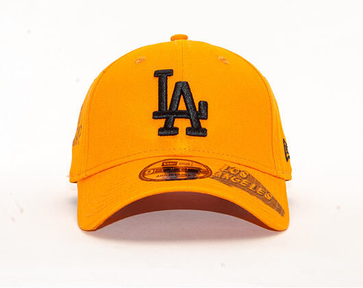 Kšiltovka New Era 9FORTY Hard Bootleg Neon Los Angeles Dodgers Orange Strapback