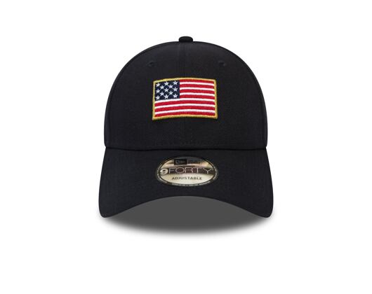 Kšiltovka New Era 9FORTY Flagged Navy
