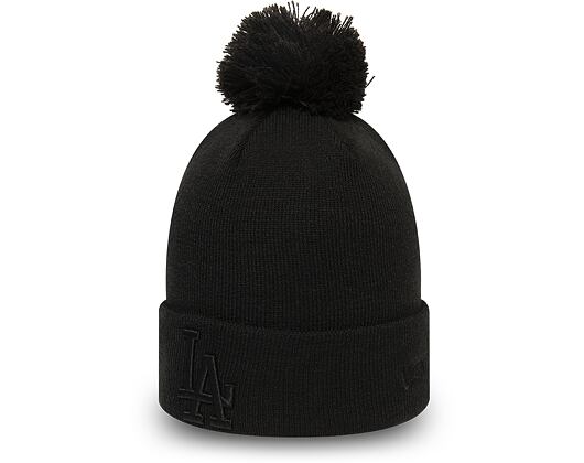 Dámský Kulich New Era Los Angeles Dodgers League Essential Bobble Knit Black