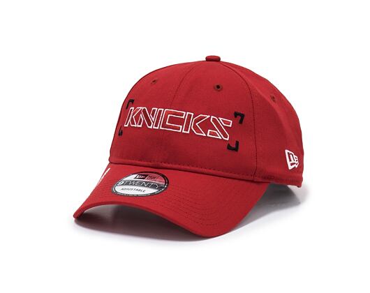 Kšiltovka New Era 9TWENTY New York Knicks Blueprint Red