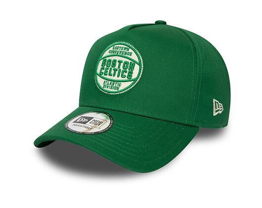 Kšiltovka New Era FORTY A-Frame Boston Celtics Felt Patch OTC/Off White