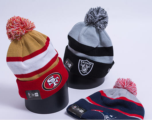 Kulich New Era San Francisco 49ers Striped Cuff Knit OTC