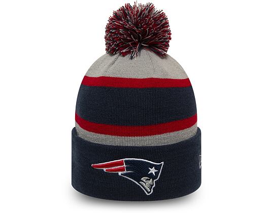 Kulich New Era New England Patriots Striped Cuff Knit OTC