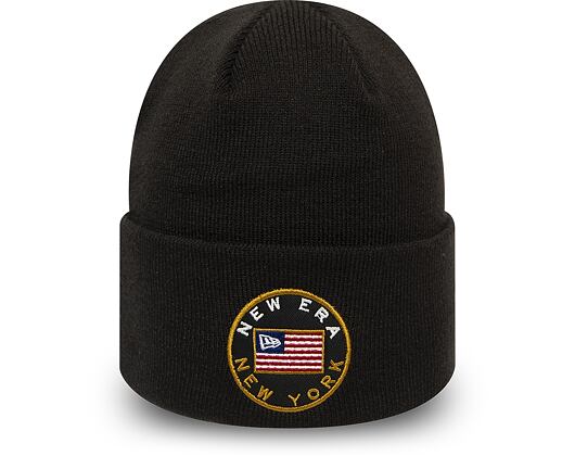 Kulich New Era Flagged Out Cuff Knit Black