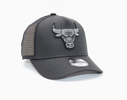Dětská Kšiltovka New Era 9FORTY Trucker Chicago Bulls Tonal Black