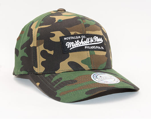 Kšiltovka Mitchell & Ness 589 Box Logo 110 6 Panel Camo