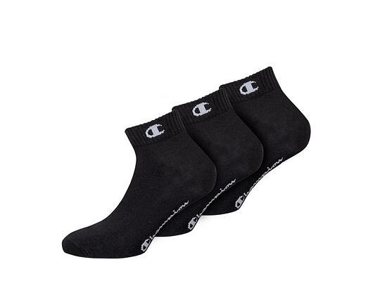 Ponožky Champion ANKLE SOCKS LEGACY CH0008QH-8VA X3 BLACK