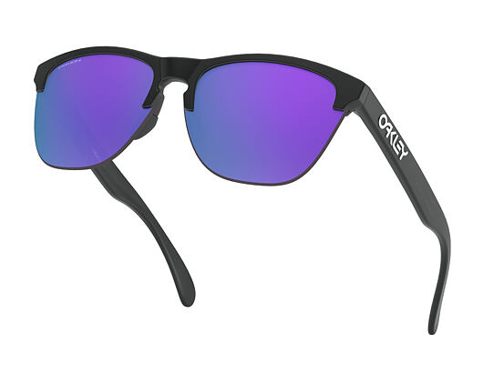 Sluneční Brýle Oakley Frogskins LITE Matte Clear/Prizm Violet OO9374-3163