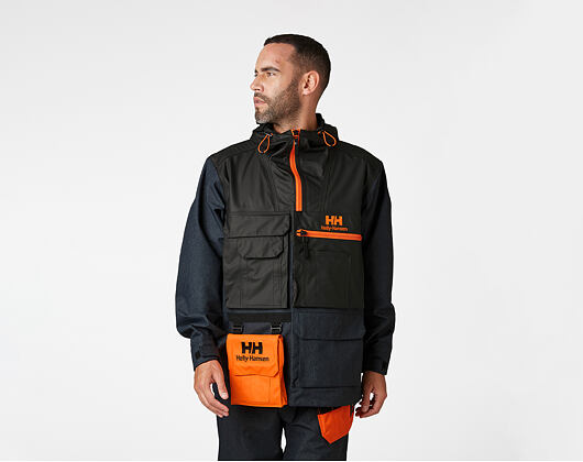 Bunda Helly Hansen Heritage PU Hybrid Rain Jacket 597 Navy