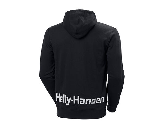 Mikina Helly Hansen YU20 Logo Hoodie 980 Ebony