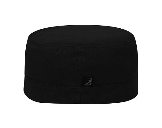 Kšiltovka Kangol - Cotton Twill Army Cap - Black
