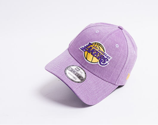 Kšiltovka New Era 9FORTY Los Angeles Lakers Chambray League