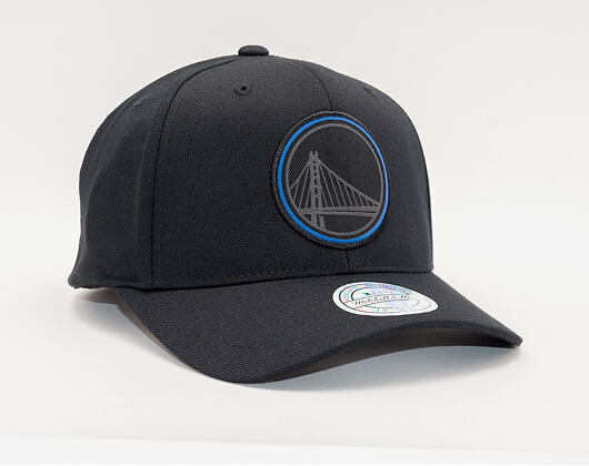 Kšiltovka Mitchell & Ness Golden State Warriors 615 Black Siege