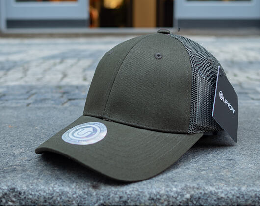 Kšiltovka State of WOW Kean Trucker Baseball Cap Olive