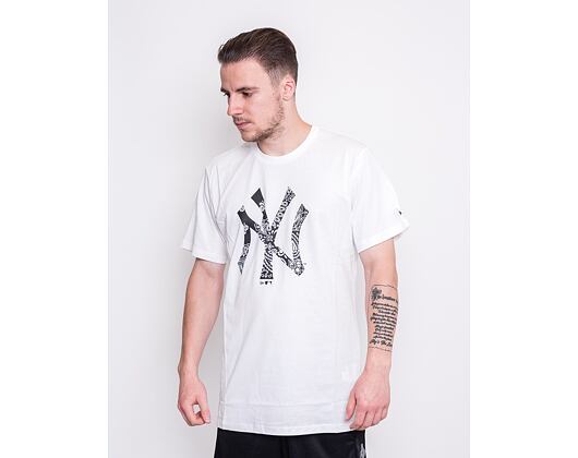 triko NEW ERA MLB Paisley print monochrome tee NEYYAN