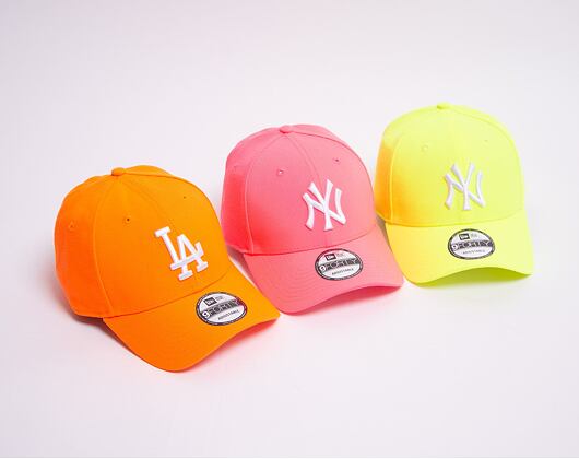Kšiltovka NEW ERA 9FORTY MLB League Essential Neon Pack New York Yankees Pink