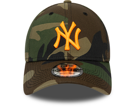 Kšiltovka NEW ERA 940 MLB Camo Neon Infill Essential New York Yankees