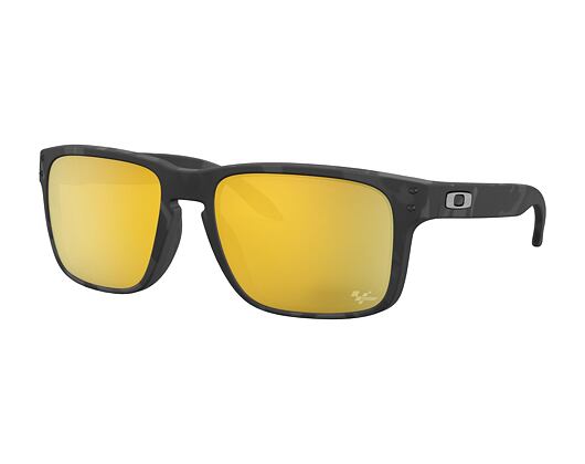 Sluneční Brýle Oakley Holbrook MotoGP Matte Black Tortoise/Prizm 24K Polarized OO9102-O355