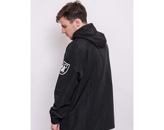 Bunda New Era NFL 1/4 Zip Windbreaker Oakland Raiders Black