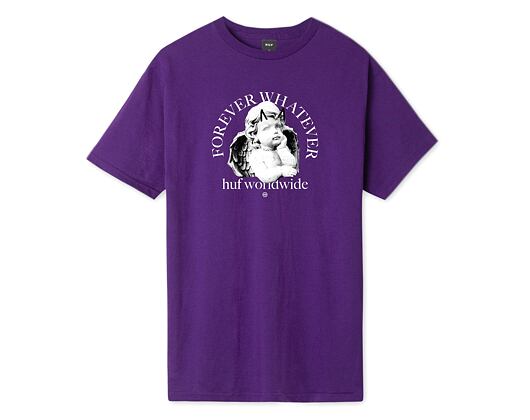 Triko HUF Forever Whatever Omen T-Shirt Purple