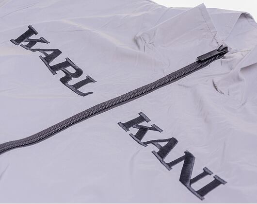 Bunda Karl Kani Retro Reflective Trackjacket Silver - 6086925