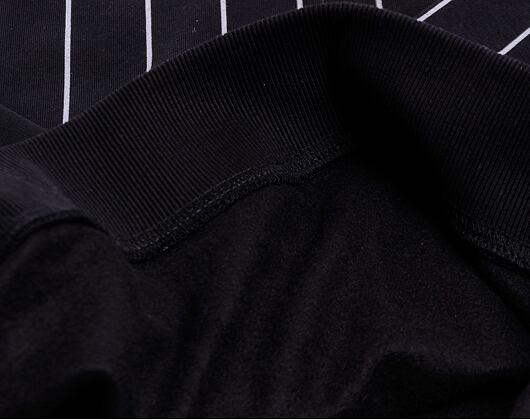 Mikina Karl Kani Retro Pinstripe Crew Black - 6090618