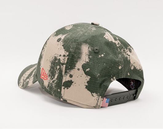 Kšiltovka New Era 9FORTY MLB Blurr Camo 9FORTY New York Yankees Brown