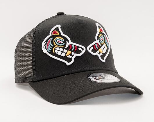 Kšiltovka New Era 9FORTY A-Frame Trucker tattoo pack Snapback Black