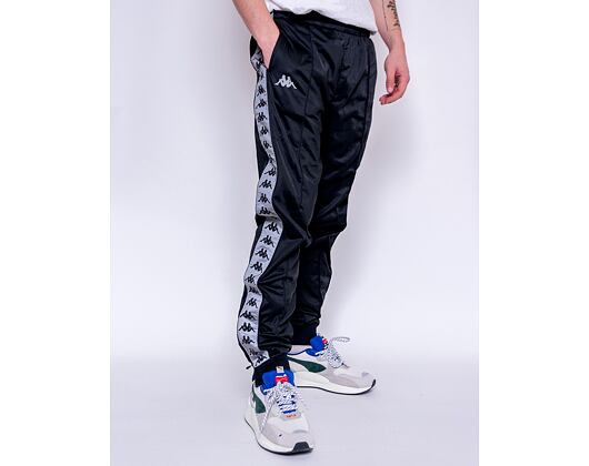 Tepláky Kappa 222 Banda Rastoria Connor 304UTN0 900 Reflective Black