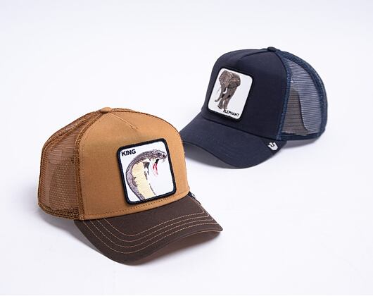 Kšiltovka Goorin - Trucker Biter - Brown