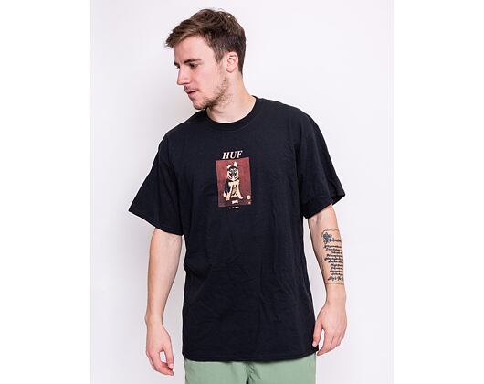 Triko HUF Good Boy Black