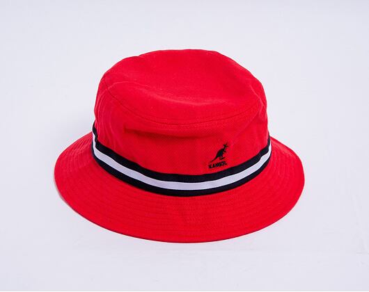 Klobouk Kangol Stripe Lahinch Cardinal K4012SP-CR608
