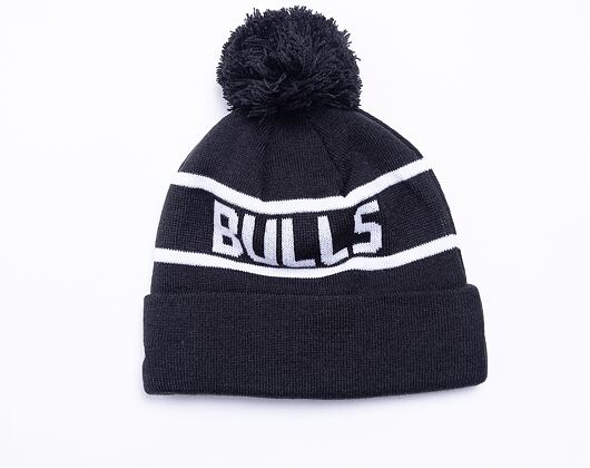 Kulich New Era NBA Team Jake Bobble Cuff Knit Chicago Bulls Black