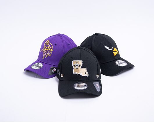 Kšiltovka New Era 39THIRTY NFL20 Sideline Home New Orleans Saints Stretch Fit Team Color