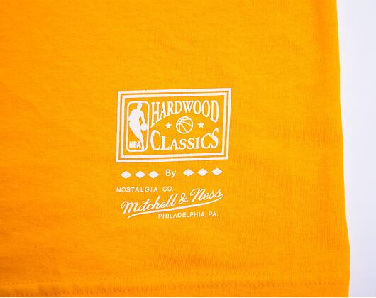 Triko Mitchell & Ness Los Angeles Lakers 3x Champions Tee Yellow