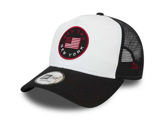 Kšiltovka New Era 9FORTY A-Frame Trucker flag
