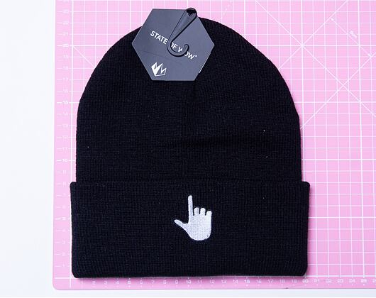 Kulich State of WOW Handsign Beanie - Loser Black