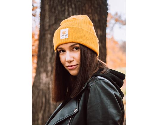 Kulich Upfront Stranded Beanie Yellow