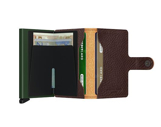 Peněženka Secrid Miniwallet Veg Caramello Green