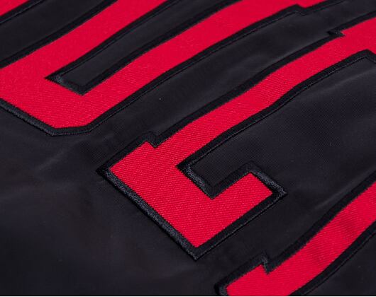 Bunda New Era Team Logo Jacket Chicago Bulls Black
