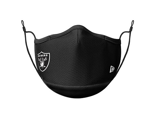 Rouška New Era Diamond Era NFL On-Field Las Vegas Raiders Face Mask Black