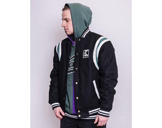 Bunda Karl Kani OG Wool Blend College Jacket Black 6075083