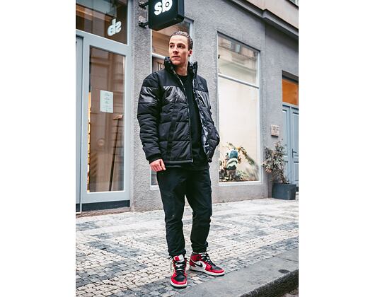 Bunda Karl Kani OG Reversible Camo Puffer Jacket Black 6076501