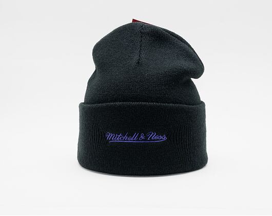 Kulich MItchell & Ness Toronto Raptors Team Logo Cuff Knit Black