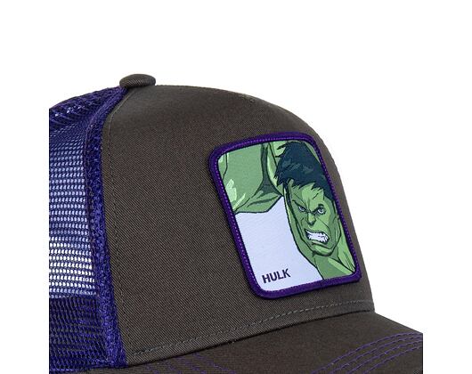 Dětská Kšiltovka Capslab Hulk 1 Trucker Purple / Green