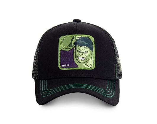 Kšiltovka Capslab Hulk 2 Trucker Black / Green - HLK2